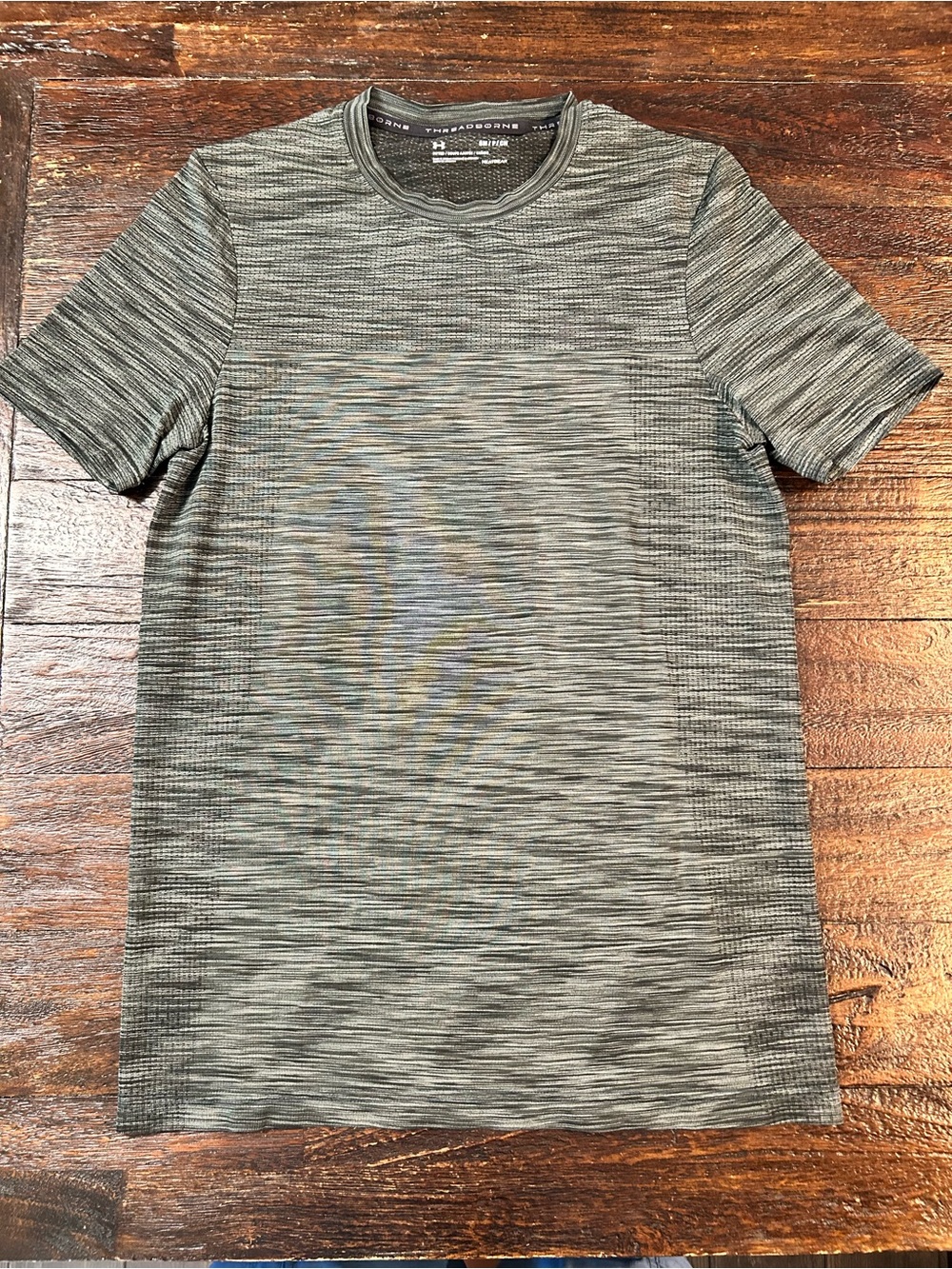 Under Armour Men's Short Sleeve Tech Tee Bundle - Olive Green & Heather Gray - Picture 5 of 15